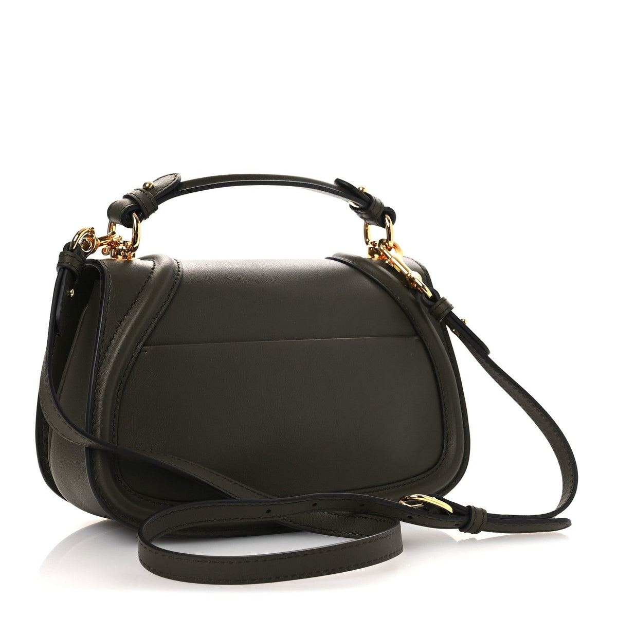 Roxy Calfskin Blondie Top Handle Bag Luscious Green