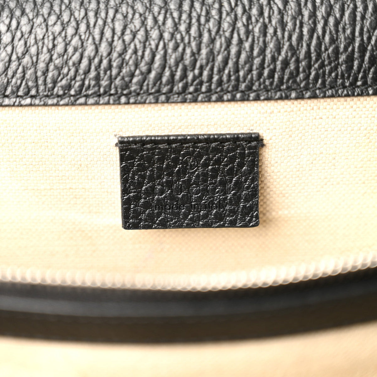 Pebbled Calfskin Small Dionysus Shoulder Bag Black