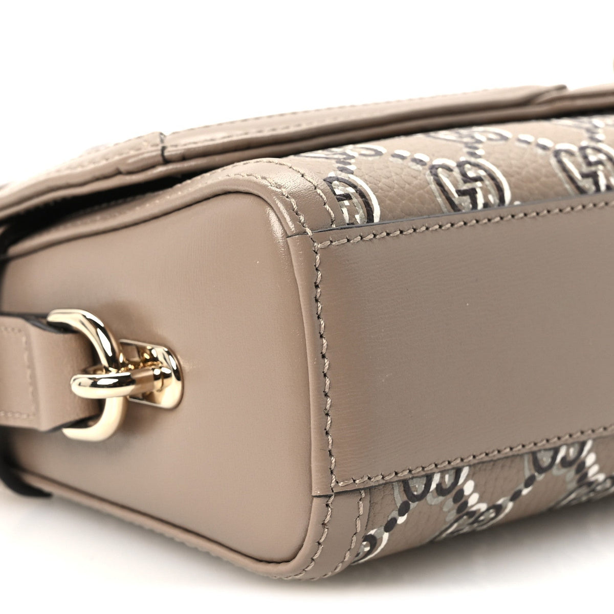 GG Shadow Monogram Small Luce Shoulder Bag Beige