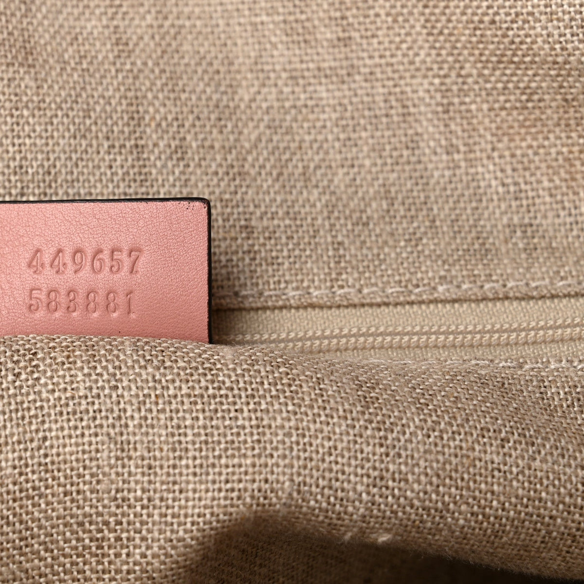 Soft Microguccissima Large Dome Satchel Soft Pink