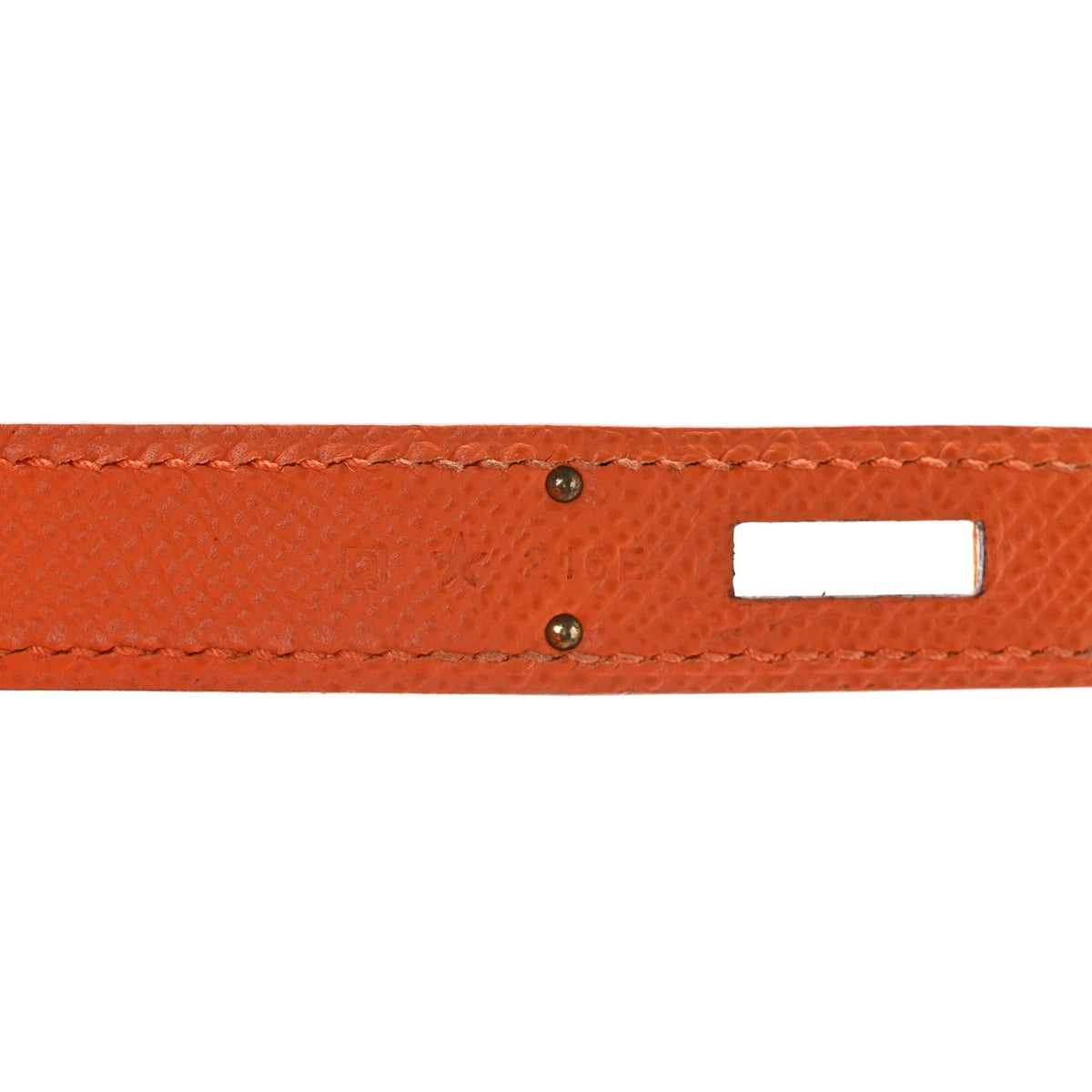 Epsom Birkin 35 Orange