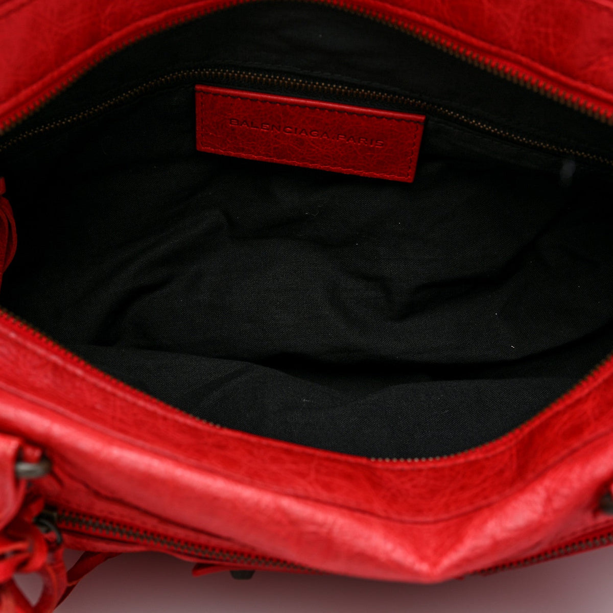 Agneau Classic Hardware Twiggy Rouge Coquelicot