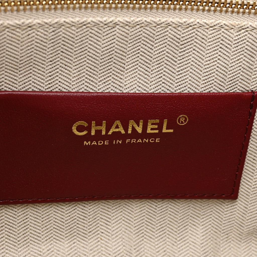 Suede Calfskin Quilted Camerissimo Camera Case Dark Beige