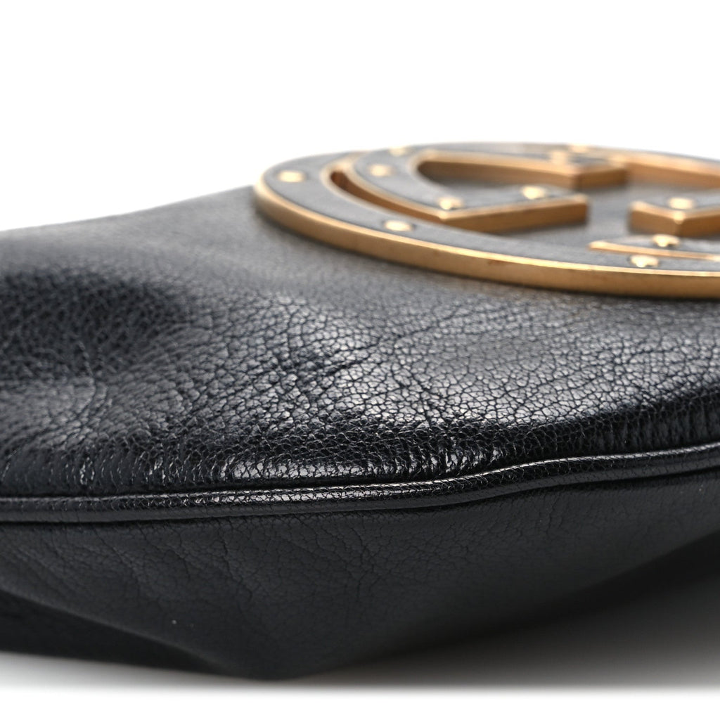 Calfskin Small Blondie Hobo Black