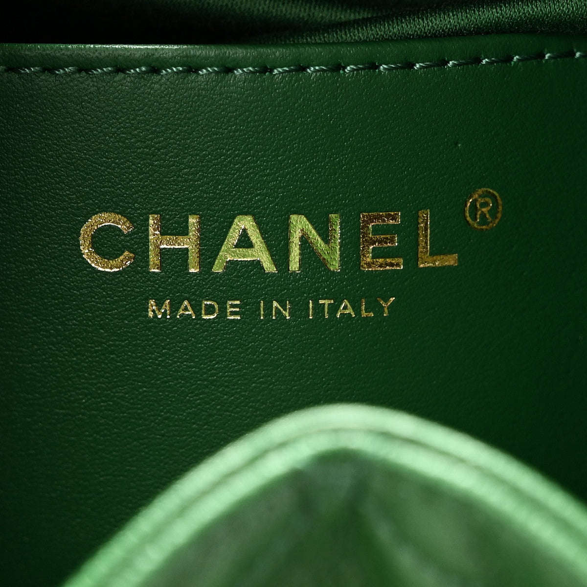 Caviar Quilted Small Chanel 25 Handbag Green