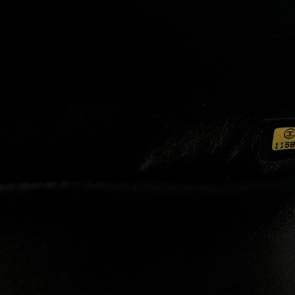Caviar Quilted Jumbo Single Flap Black