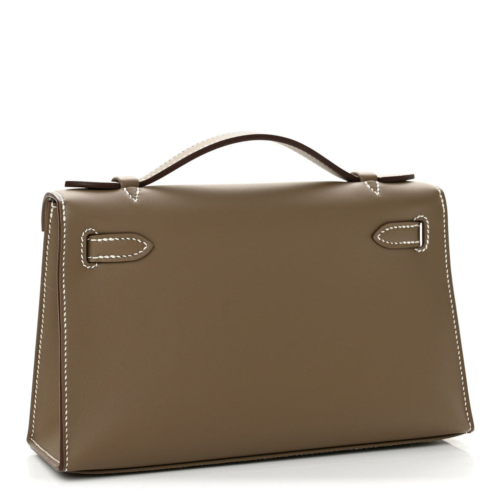 Swift Kelly Pochette Clutch Etoupe
