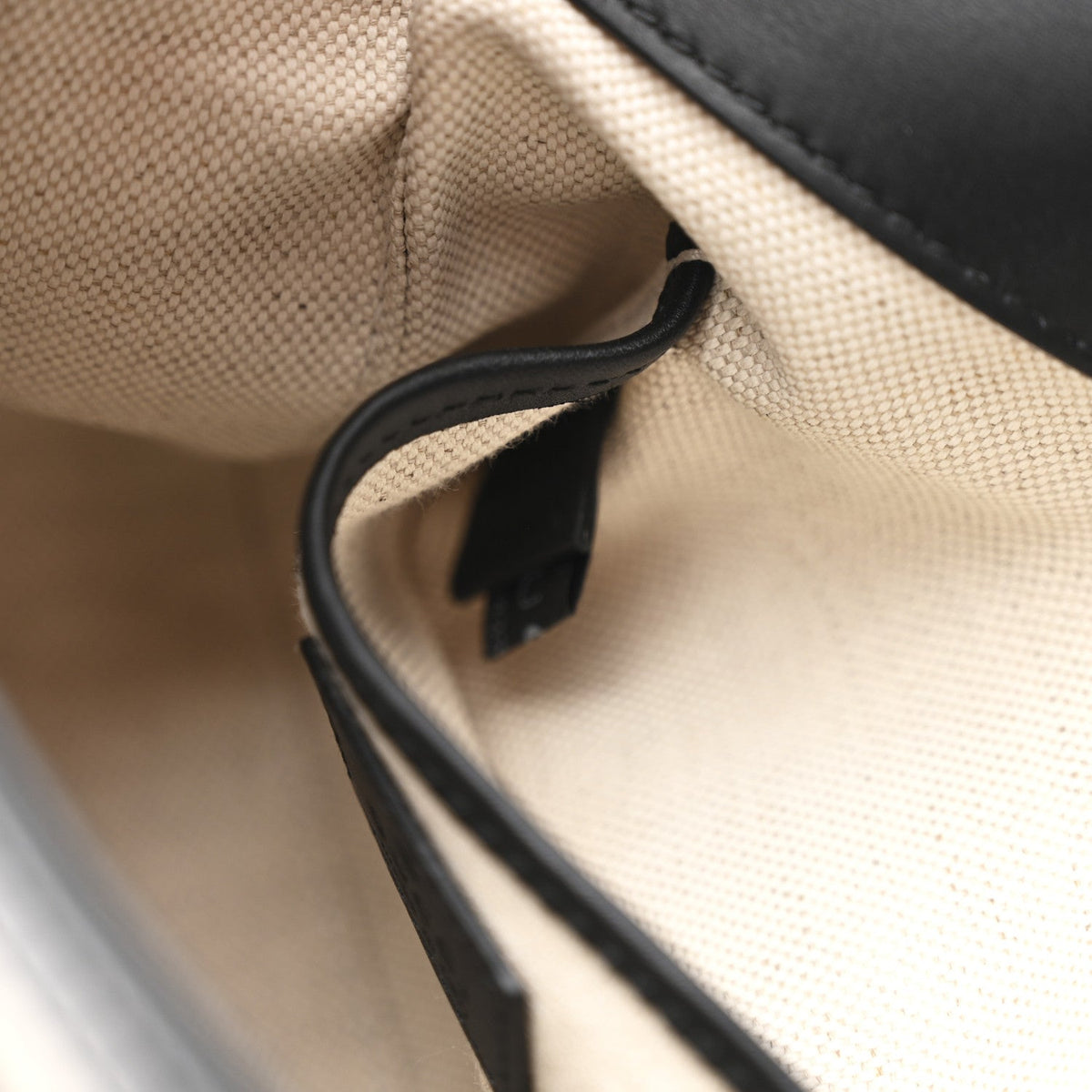 GG Supreme Monogram Horsebit 1955 Soft Mini Shoulder Bag Beige Black