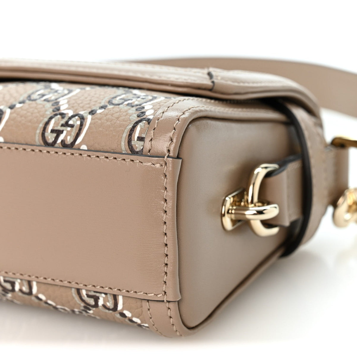 GG Shadow Monogram Small Luce Shoulder Bag Beige