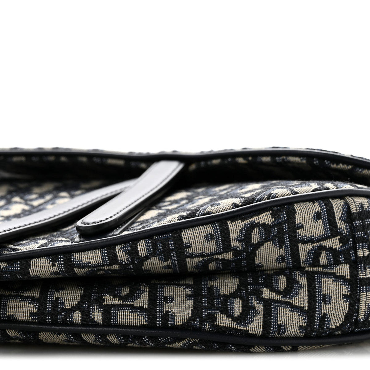 Oblique Saddle Bag Blue