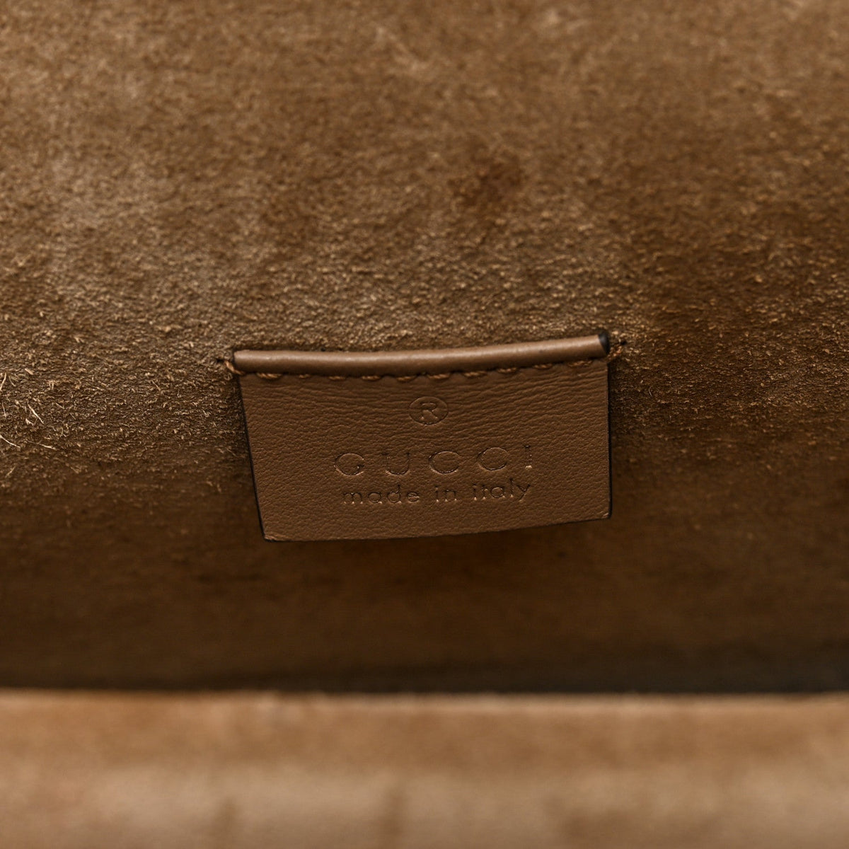GG Supreme Monogram Mini Dionysus Shoulder Bag Taupe