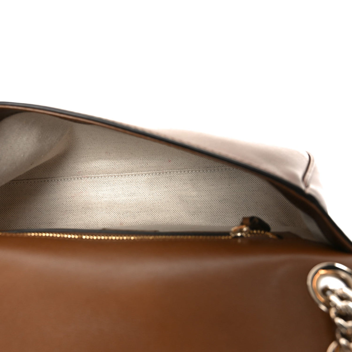 Suede Calfskin Blondie Medium Shoulder Bag Light Brown