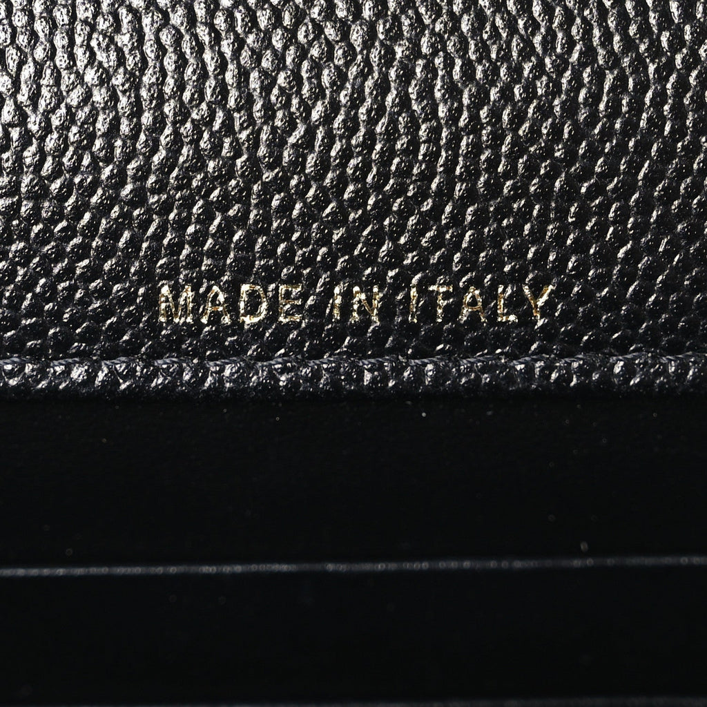 Caviar Quilted Trendy Handle Clutch With Chain Black