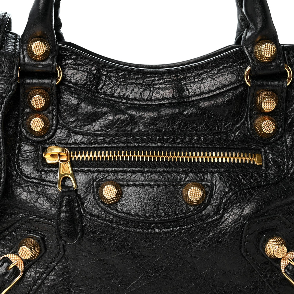 Agneau Giant 12 Gold Hardware Mini City Black