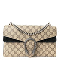 GG Supreme Monogram Small Dionysus Shoulder Bag Black
