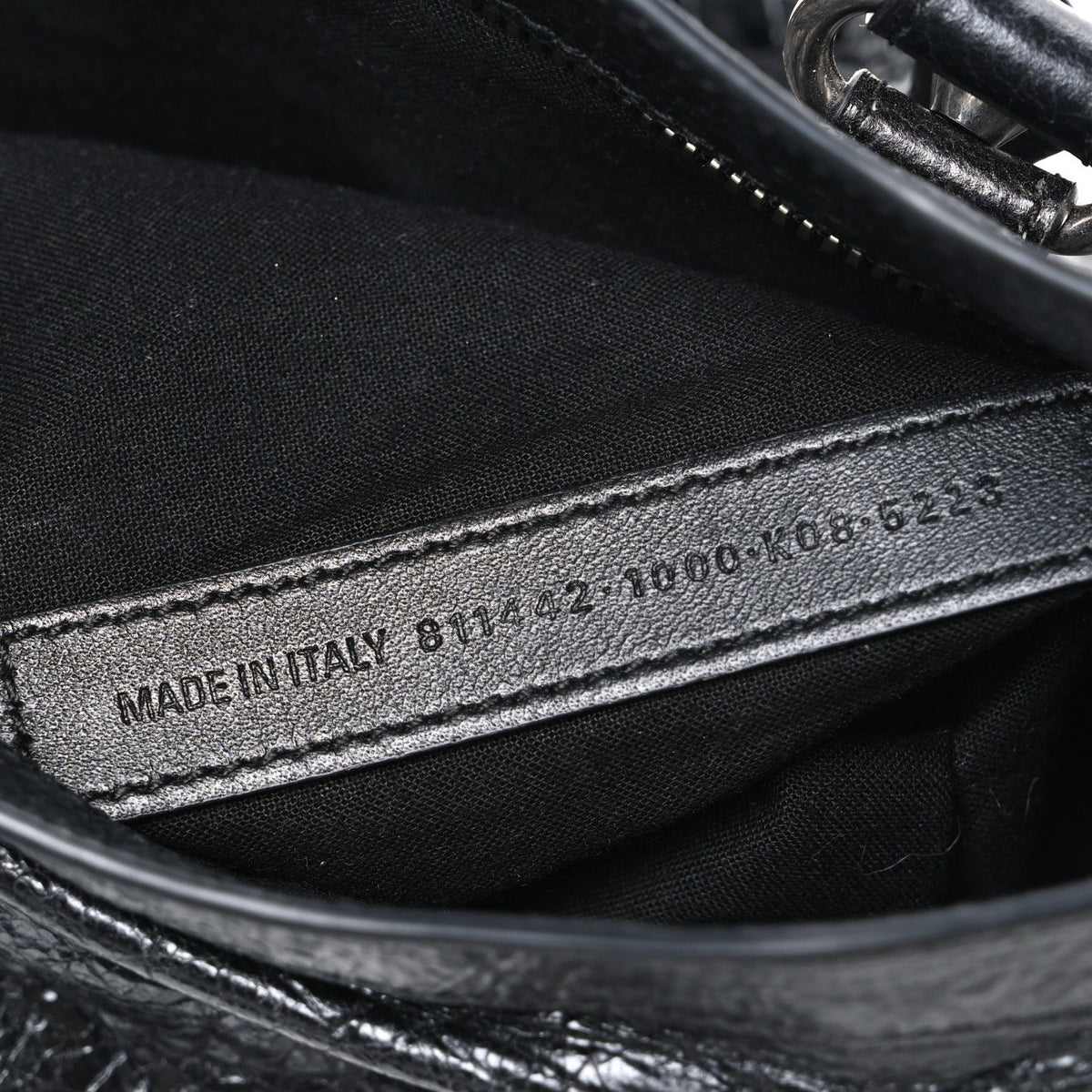 Agneau Arena Silver Hardware Small Le City Black