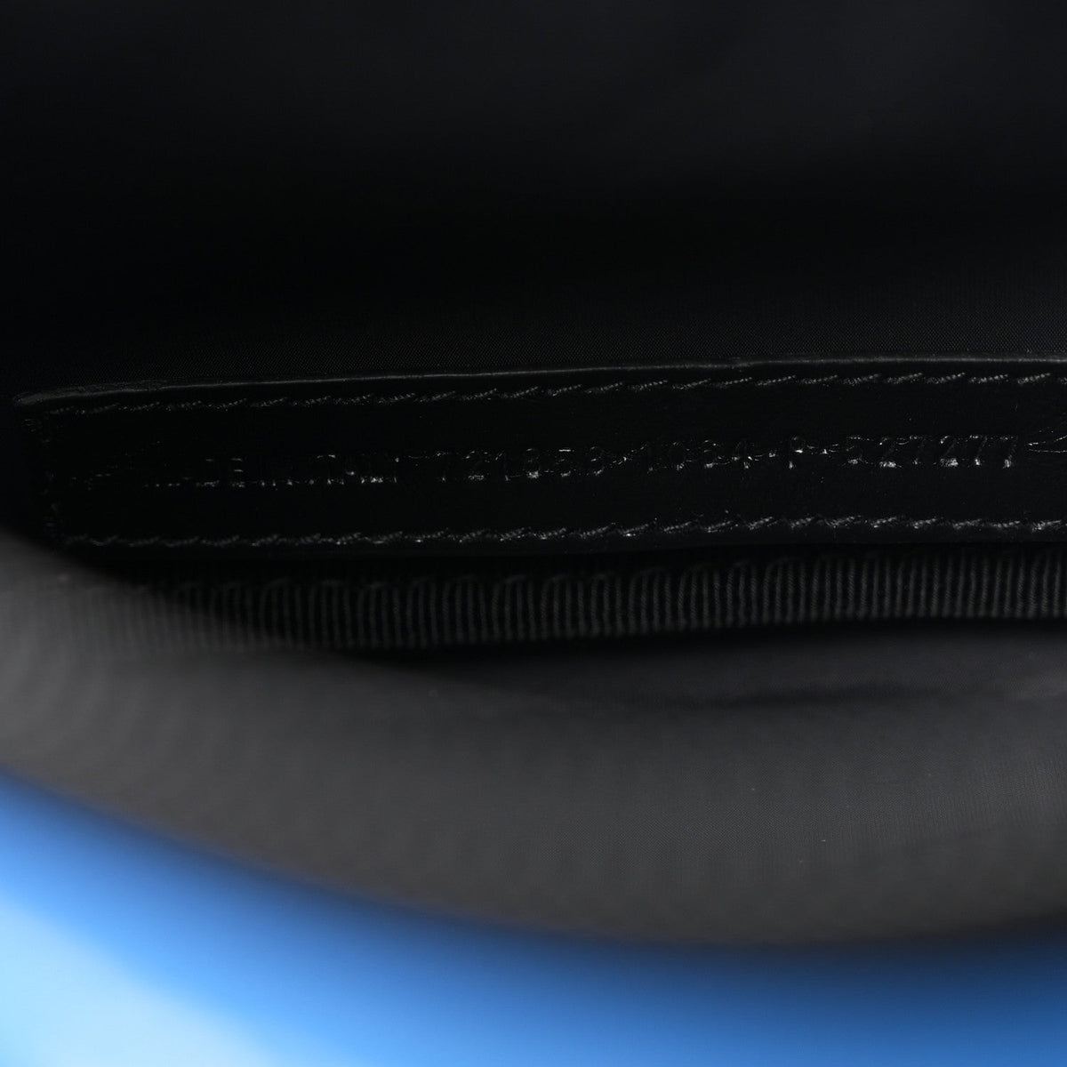 X ADIDAS Nylon Belt Bag Black Blue
