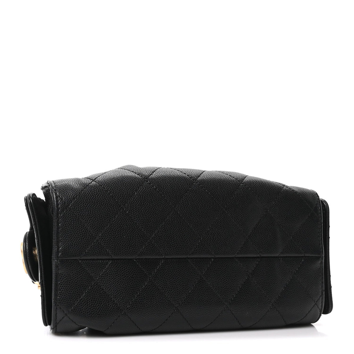 Caviar Quilted Mini Chanel 25 Handbag Black