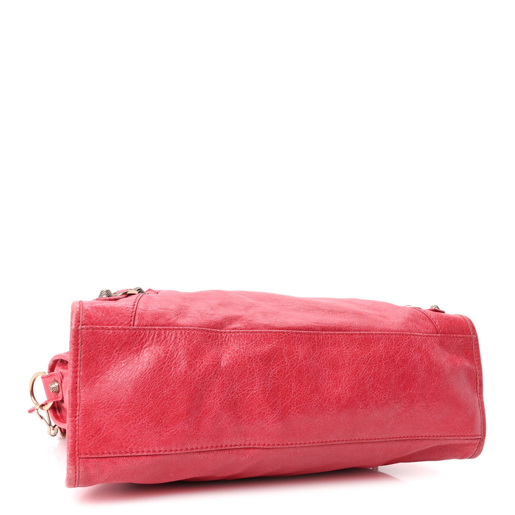 Agneau Giant 12 Rose Gold Hardware City Rose Thulian