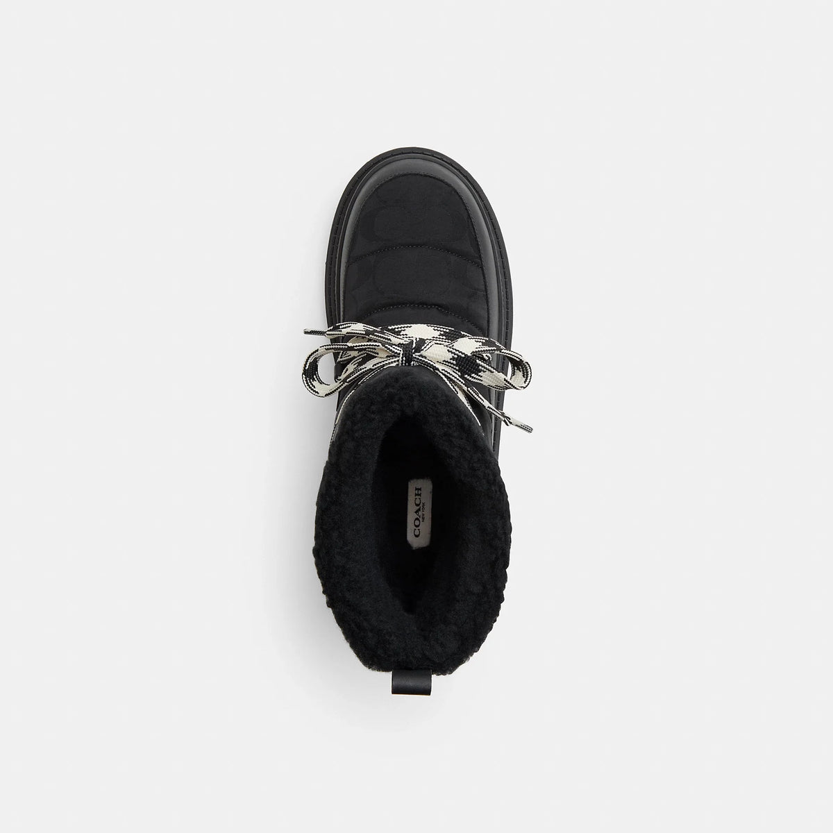 Coach Outlet Winter Boot In Signature Recycled Nylon