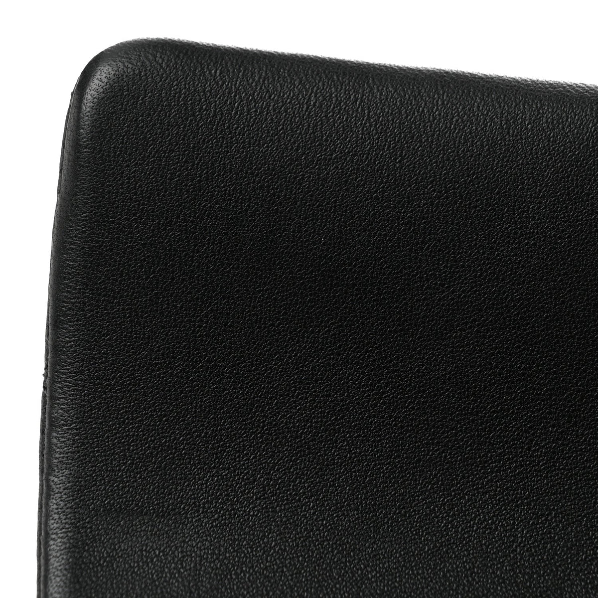 Lambskin Quilted Top Handle East West Flap Black