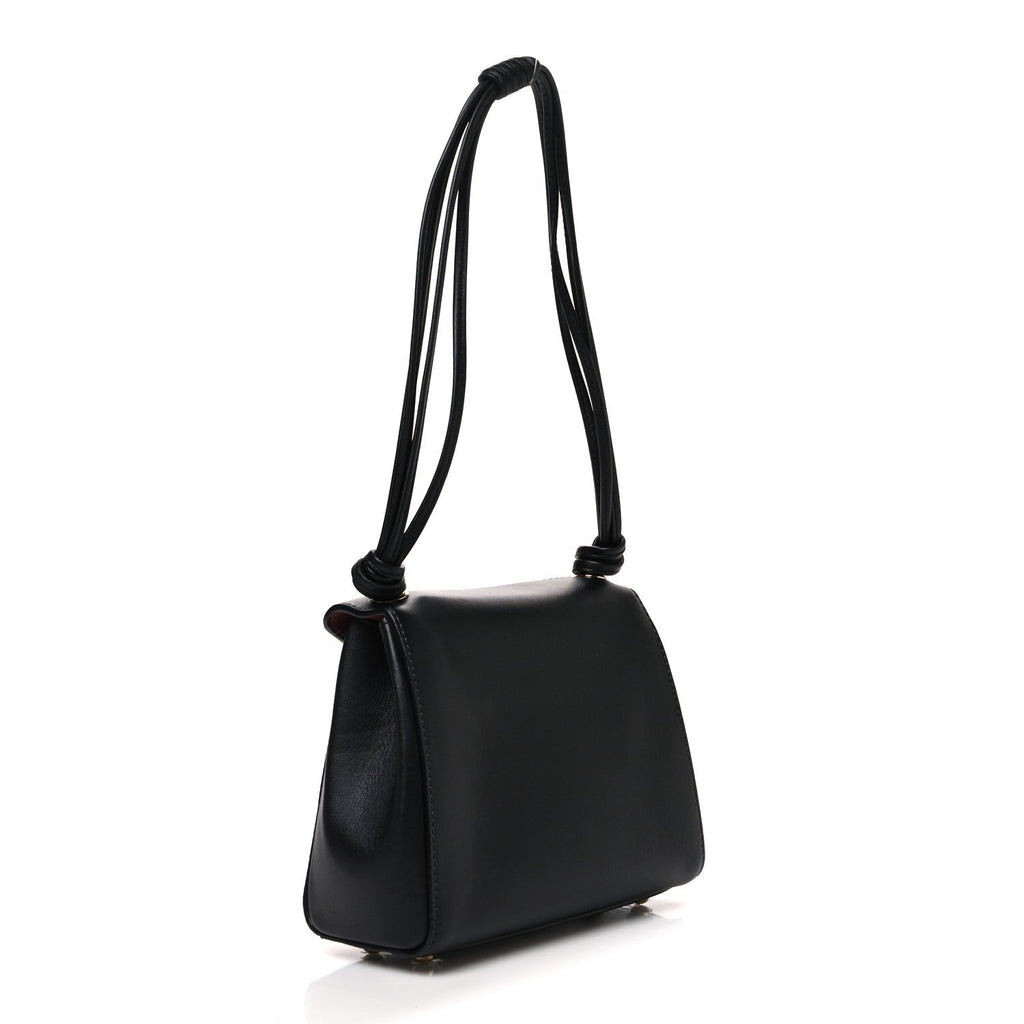 Calfskin Madame Coco Small Flap Handbag Black
