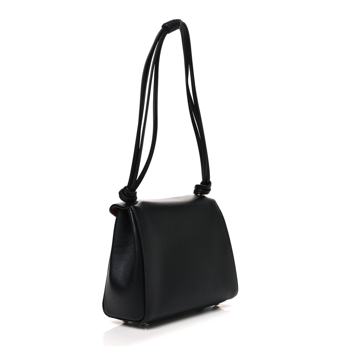 Calfskin Madame Coco Small Flap Handbag Black