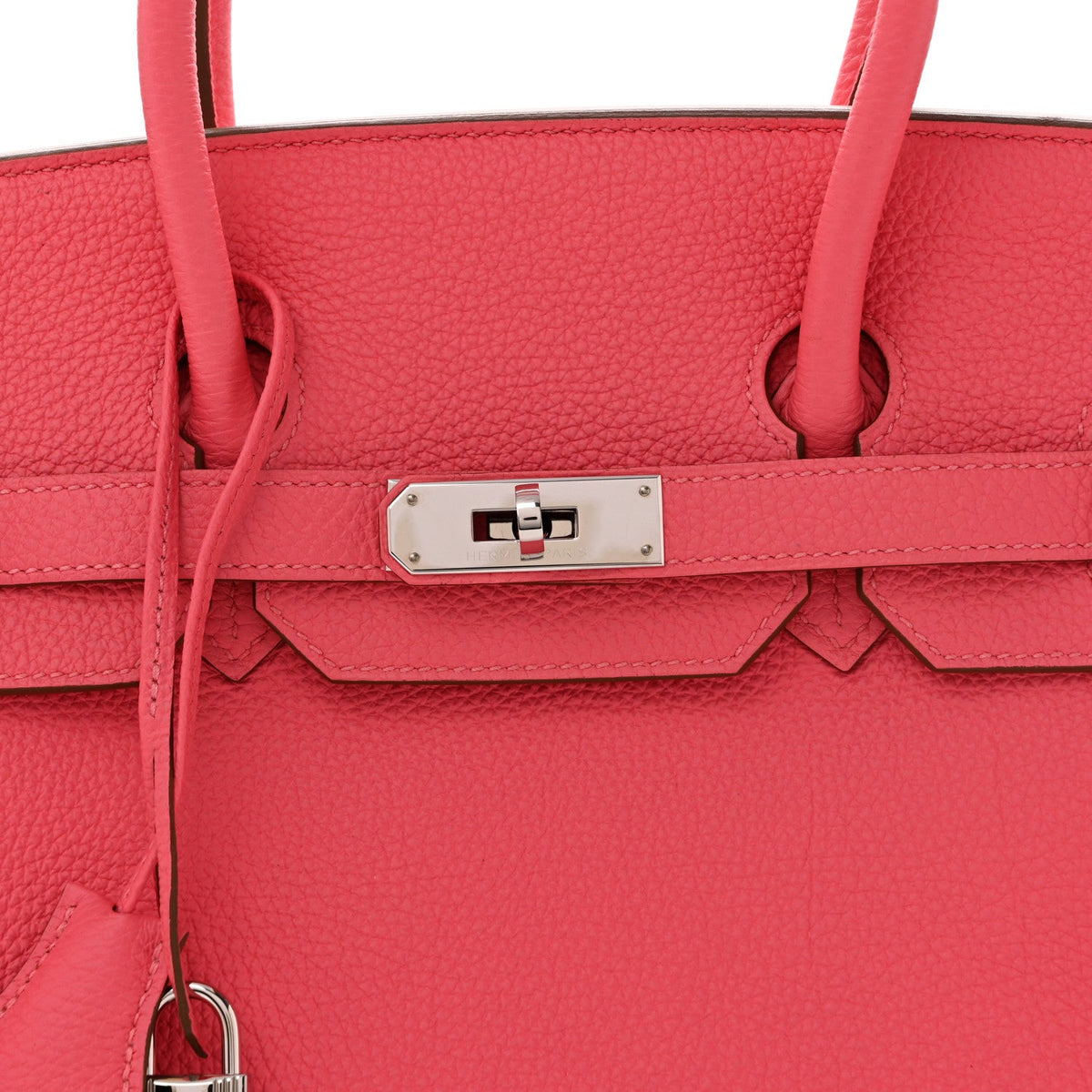 Togo Birkin 35 Rose Lipstick