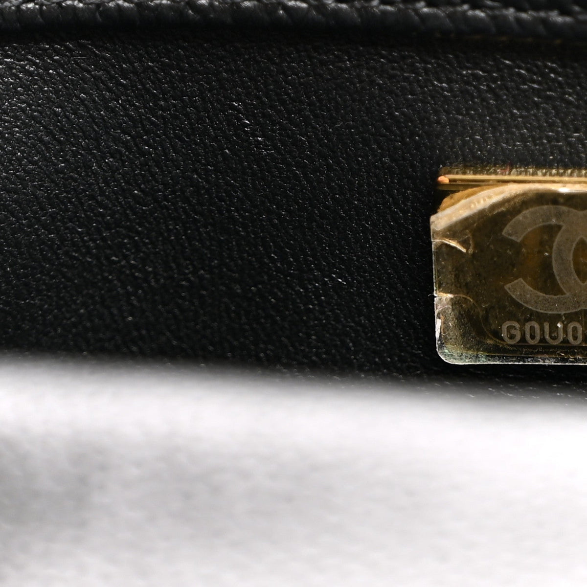 Caviar Quilted Mini Sweetheart Rectangular Flap Black