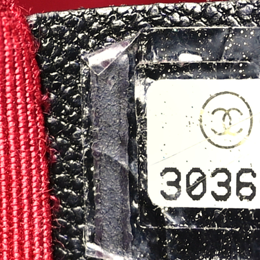 Shiny Goatskin Quilted Large Chanel 19 Flap Black